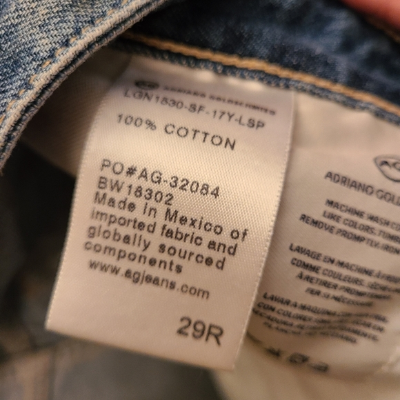 AG Adriano Goldschmeid The Sadie High-Rise Jean Short in Size 29 - Picture 6 of 7